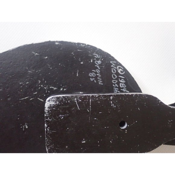 Unique Vintage Heavy Canada Goose Head Door Knocker Hunting Hand Painted Cabin - Picture 4 of 4